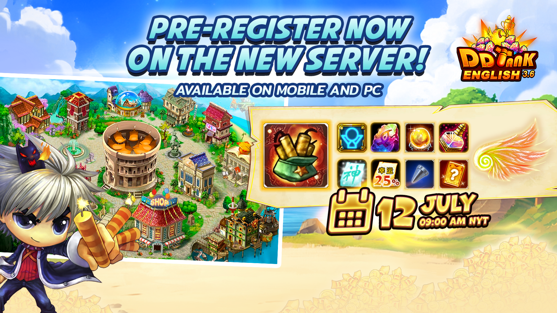 Pre-register banner
